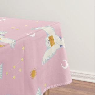 Hedwig Pink Sonnenwende Muster Tischdecke