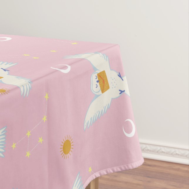 Hedwig Pink Sonnenwende Muster Tischdecke (Beispiel)