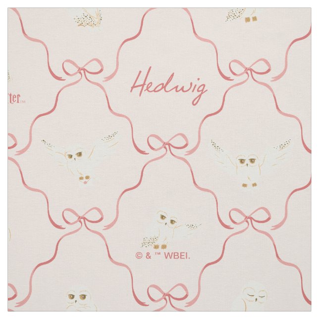 Hedwig-Rosa-Schleifen-Muster Stoff (Muster)