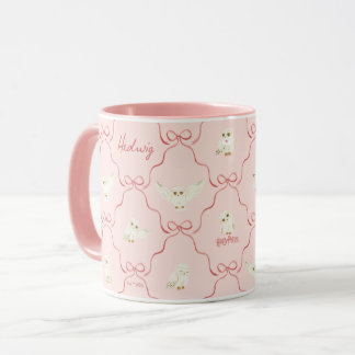 Hedwig-Rosa-Schleifen-Muster Tasse
