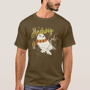 Hedwig Whimsicaler Wald Zeichnung T-Shirt