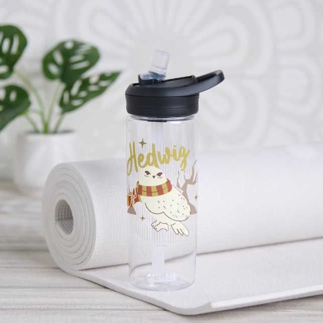 Hedwig Whimsicaler Wald Zeichnung Trinkflasche (Yoga)