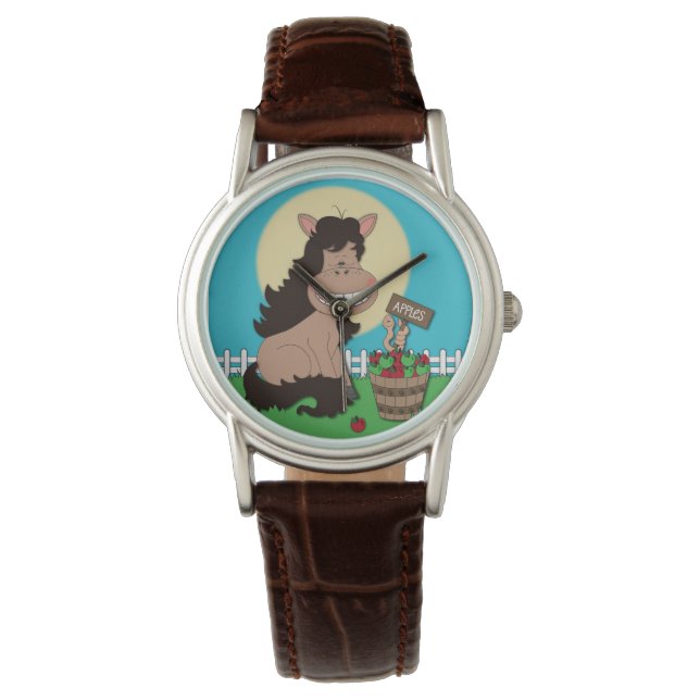 Hee Hee Kreationen Pony Watch Armbanduhr (Vorderseite)