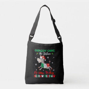 HEEHAW Der WeihnachtsDonkey Donkey Lovers Gesche Tragetaschen Mit Langen Trägern