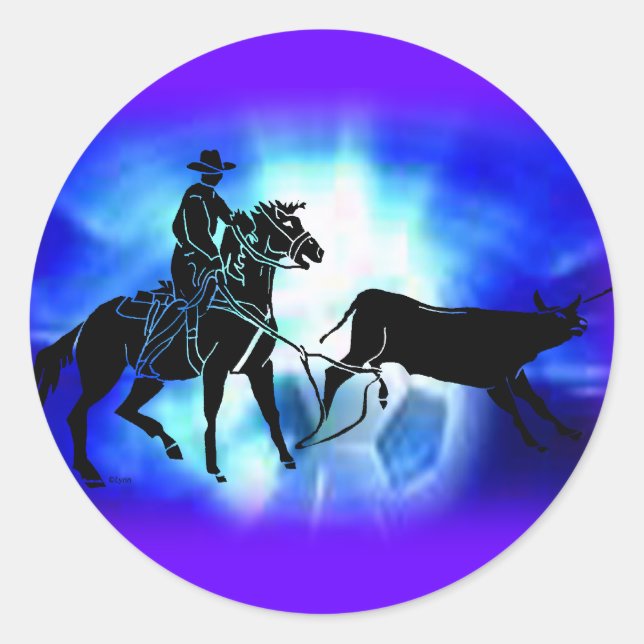 Heeler 101 runder aufkleber (Vorderseite)