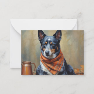 Heeler Mitteilungskarte