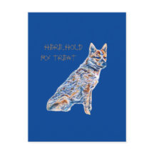 Heeler Rind Hund hier halten meine Leckerei