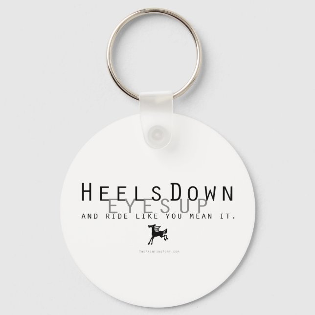 Heels nach unten schlüsselanhänger (Vorderseite)