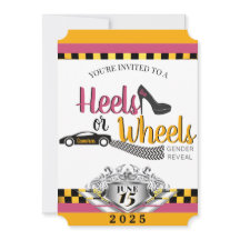 Heels oder Räder {Auto} Rosa- und Gelbfärbung