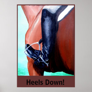 Heels runter! poster