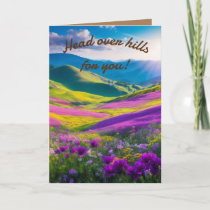 Heels-Urlaubskarte Feiertagskarte