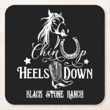 Heelse auf dem Cowgirl reiten