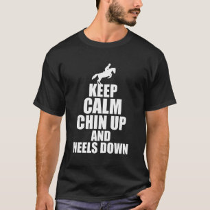 Heelse nach unten behalten, beruhigt und gestylt T-Shirt