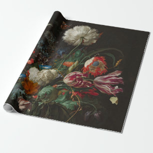 Heem Vase Blume Malerei Geschenkpapier