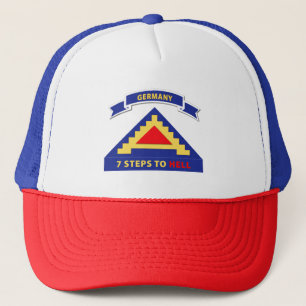 Heer - 7. Armee der Vereinigten Staaten 7 Stufen H Truckerkappe