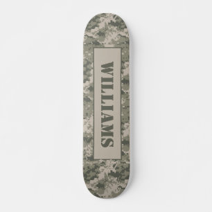 HEER ACU Tarnung Digital Old School Skateboard