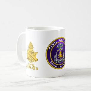 Heeres-Zivilangelegenheiten Kaffeetasse