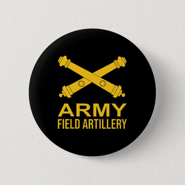 Heeresfeldartillerieabteilung US USA  Button (Vorderseite)