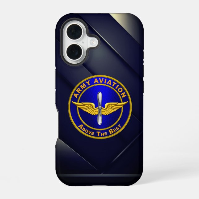 Heeresflieger iPhone 16 Hülle (Rückseite)