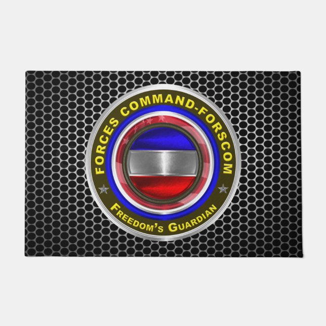 Heeresstreitkräfte Kommando FORSCOM  Fußmatte (Vorderseite)