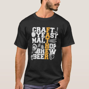 Hefehefe zum Vater Bierbrauer T T-Shirt