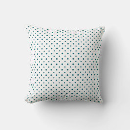 Heffalumps Polka Dots auf weißem Kissen