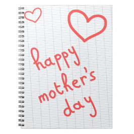 Heft "Happy Mother's Day" Notizblock