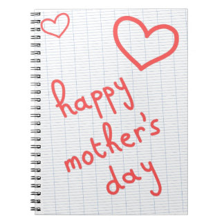 Heft "Happy Mother's Day" Notizblock