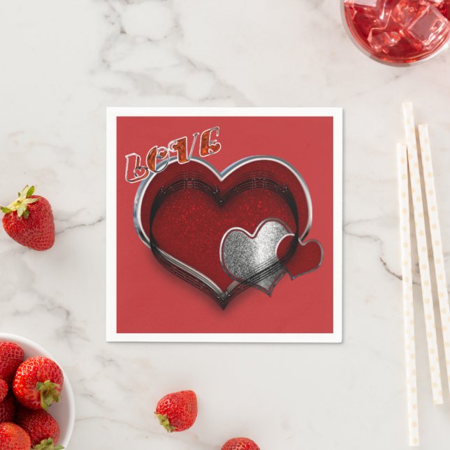 Heft Magic White Paper Napkin Standard Cocktail Serviette (Beispiel)