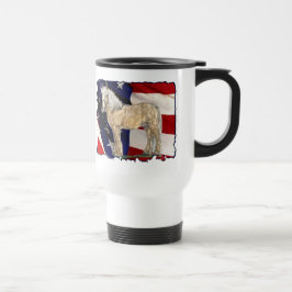 Heftige Flaggen-Creme-Tasse Reisebecher