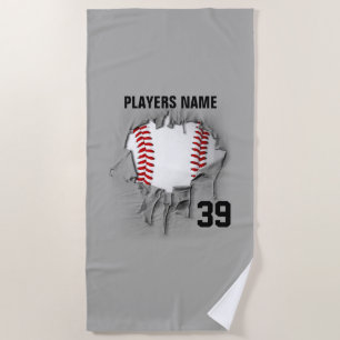 Heftiger Baseball Strandtuch