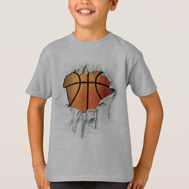 Heftiger Basketball T-Shirt (Vorderseite)