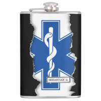 Heftiger heraus EMT Sanitäter-Symbol-individueller
