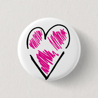 Heftiger Knopf <3 Button