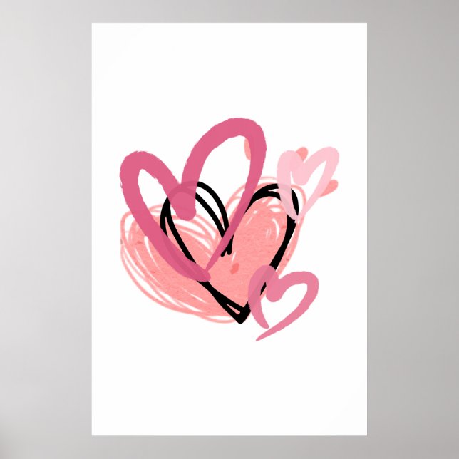 Heftkunst Print Poster (Vorne)