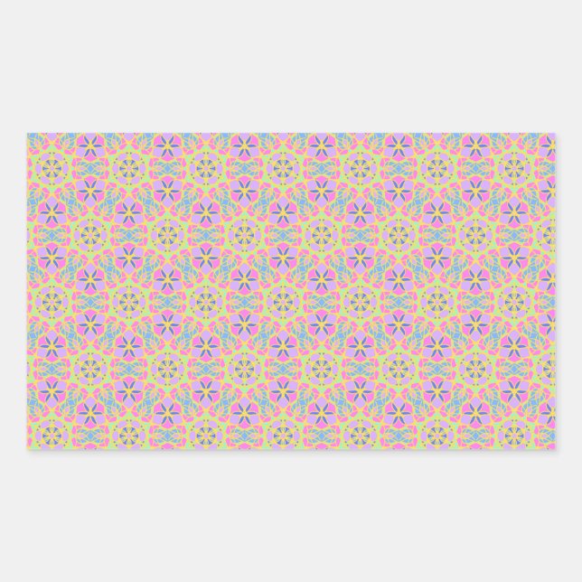 Heftmeditationsaufkleber Rechteckiger Aufkleber (Vorderseite)