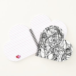 HeftNotebook: DIY Color Your Own: Kunstgeschenk Notizbuch