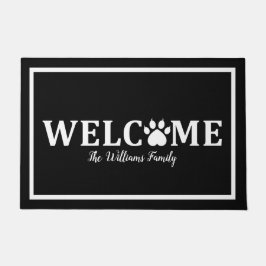 Heftpflaster drucken - WILLKOMMEN - Personalisiert Fußmatte
