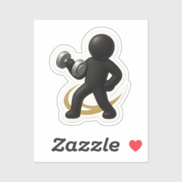 Heftpflaster - Fitnessstudio und Fitness Aufkleber