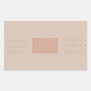 Heftpflaster - Rechteck-Aufkleber Rechteckiger Aufkleber