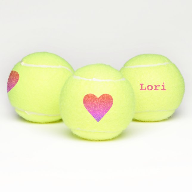 Heftrosa Lila-Red Monogram Tennis Ball (Multi)