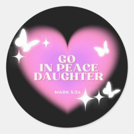 Heftsticker Bible Verse Sticker Faith Sticker