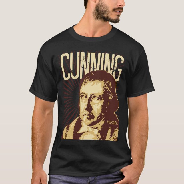 Hegel -- Schlau T-Shirt (Vorderseite)