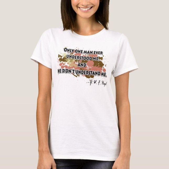 Hegel T-Shirt (Vorderseite)