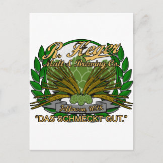Heger Brewery Postkarte