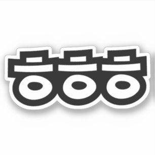 HEHEHE ㅎ ㅎ ㅎ koreanischen Slang-Aufkleber Aufkleber