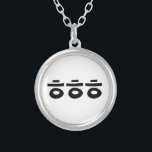 HEHEHEHE ㅎ ㅎ ㅎ koreanischen Slang Versilberte Kette<br><div class="desc">hehehe ㅎ ㅎ ist koreanisches Hangeul für lol oder hehehe/hahaha. Globe Trotters ist auf die Idiosynkratische Bildsprache aus der ganzen Welt spezialisiert. Hier finden Sie einzigartige Grußkarten,  Postkarten,  Poster,  Mousepads und mehr.</div>