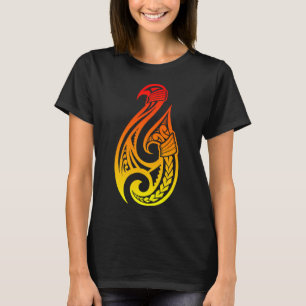 Hei matau traditioneller Maori-Haken T-Shirt