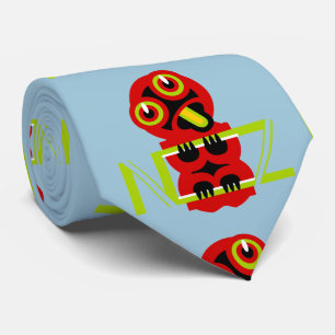 Hei Tiki Maori Design NZ Krawatte