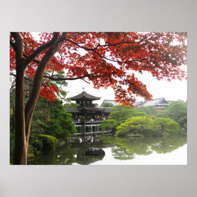 Heian Shrine Garden Poster (Vorne)